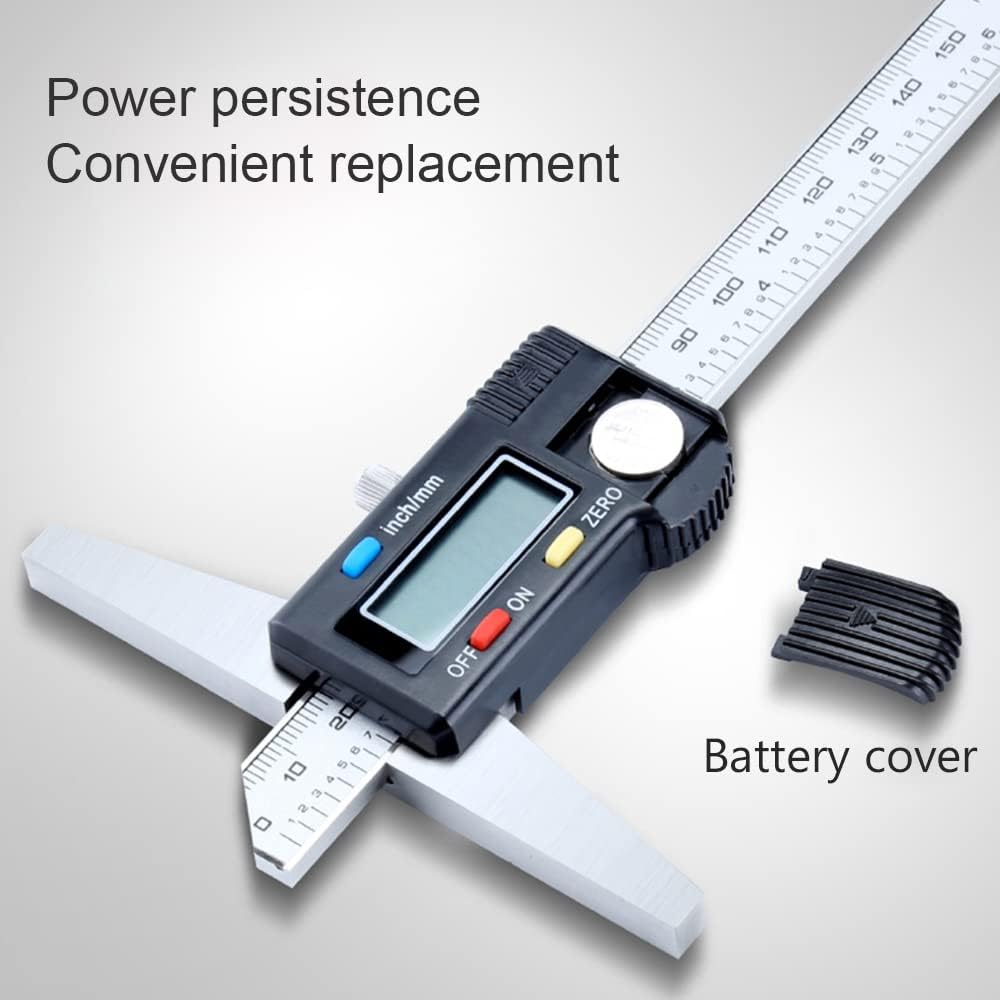 Digital Depth Caliper Electronic Ruler (150mm(Normal))