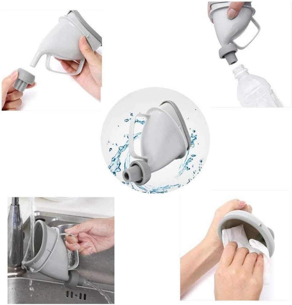 Unisex Reusable Portable Urinal Device | Female Male, Travel Mobile Toilet, Camping Pee Urinal, Outdoor Emergency