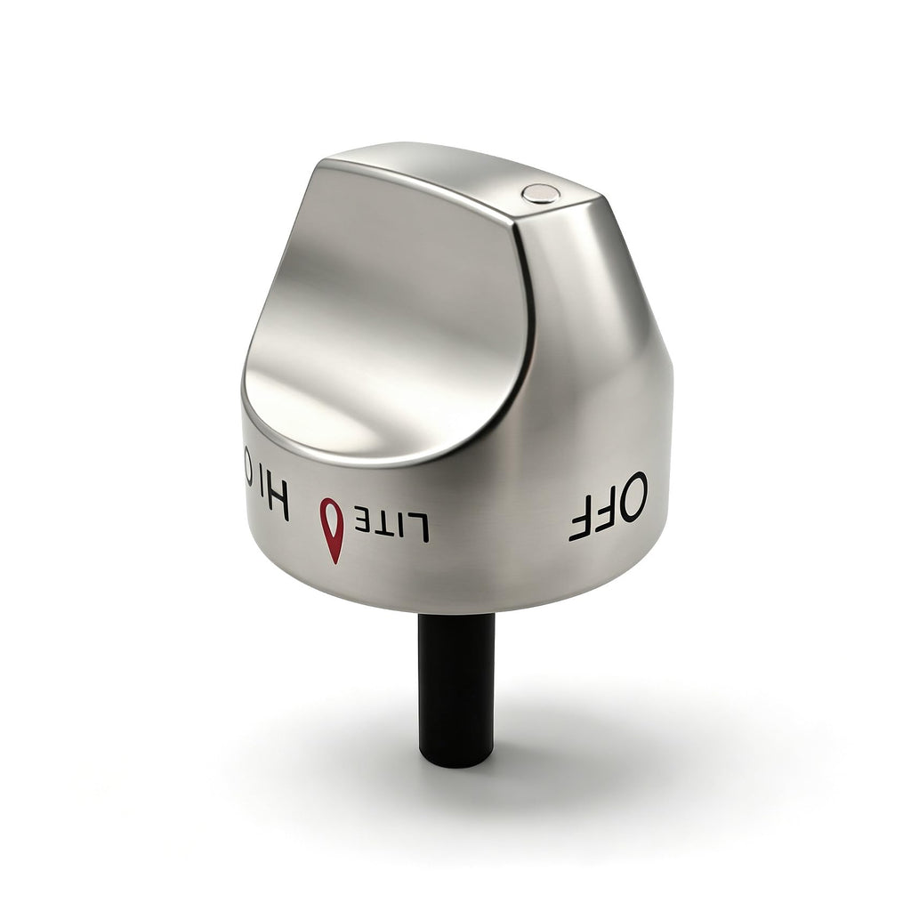 C2S980SEM1SS Range Burner Control Knobs—Compatible with GE Range Stove