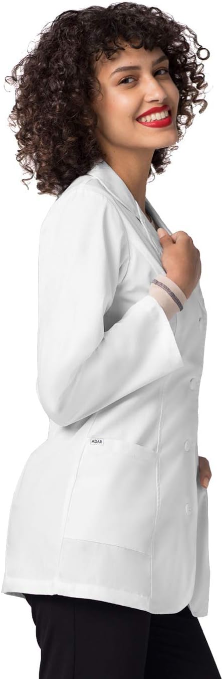 Adar Universal Lab Coats for Women - Princess Cut 30" Consultation Lab Coat