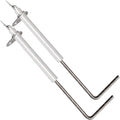 69W43 Flame Sensor Furnace for Lennox Ducane Armstrong Furnaces Fits Replace 69W4301 LB-74940B LB74940B - 2Pack