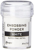 Embossing Powder, .60 oz, White