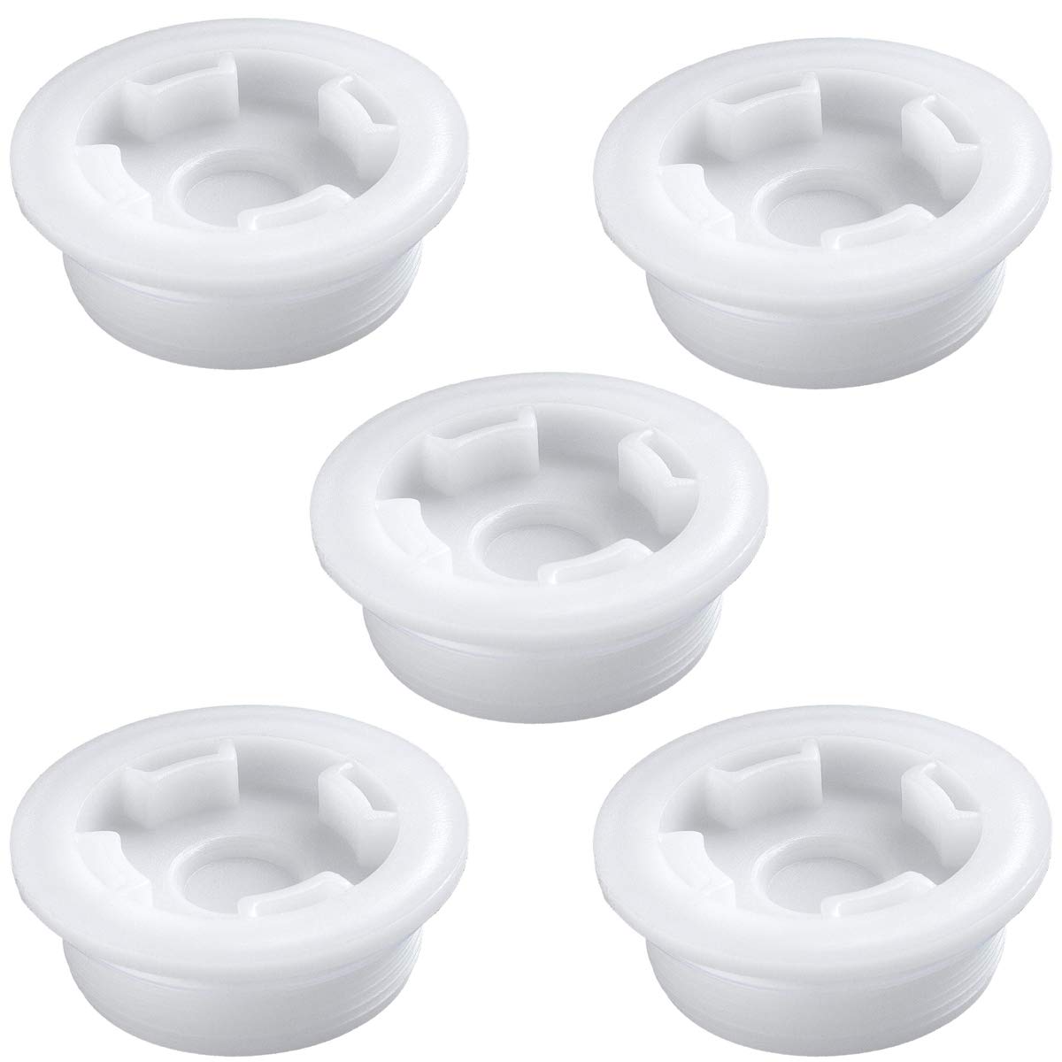 5PCS Bung Cap 2 Inch Fine Thread Plug for 55 Gallon Drum