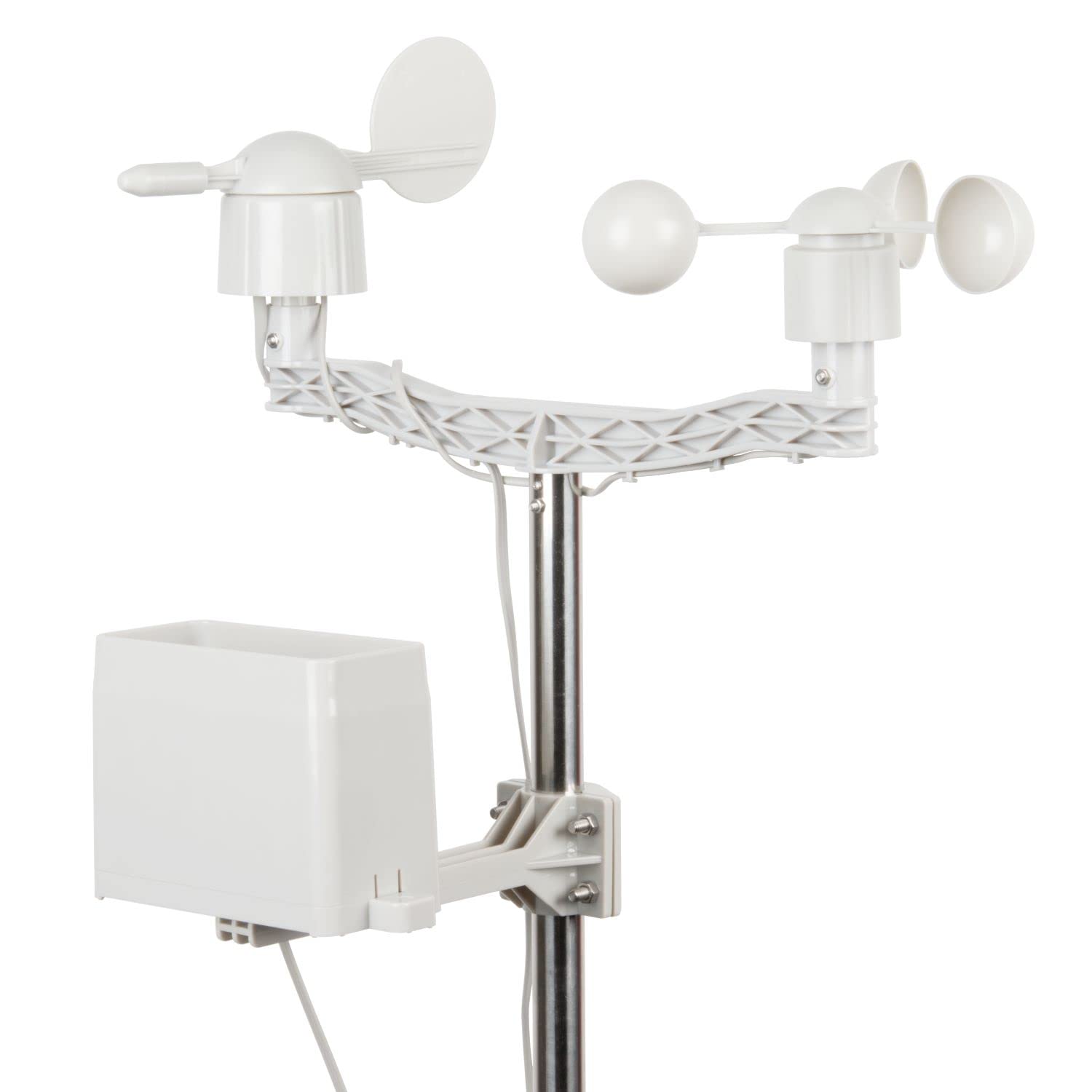 Weather Meter Kit | Station includes Analog sensors Wind vane Cup anemometer Tipping bucket rain gauge RJ11
