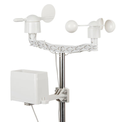Weather Meter Kit | Station includes Analog sensors Wind vane Cup anemometer Tipping bucket rain gauge RJ11