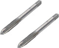 2PCS M5 X 0.8 Metric Hand Tap, Steel Threading Tool for Internal Thread Cutting and Repair
