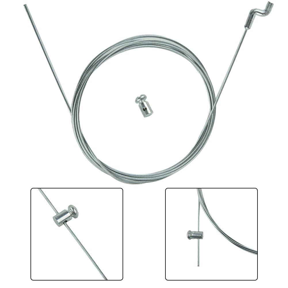Z-Shaped Mower Train Engine Brake Wheel Drive Accelerator Cable Durable Suitable for Various Machines and Scenarios