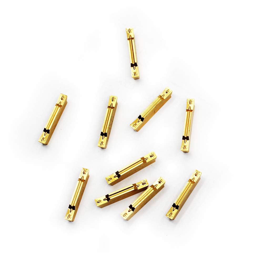 OSCARBIDE 10 pcs MGMN300 Carbide Grooving Inserts for MGEHR/MGIVR