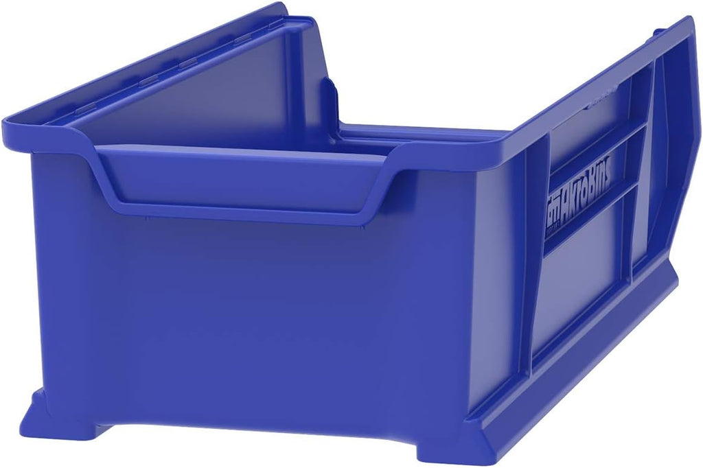 30286 Super-Size AkroBins Plastic Storage Bins, Space-Saving Stackable Bins for Garage, Classroom, Warehouse