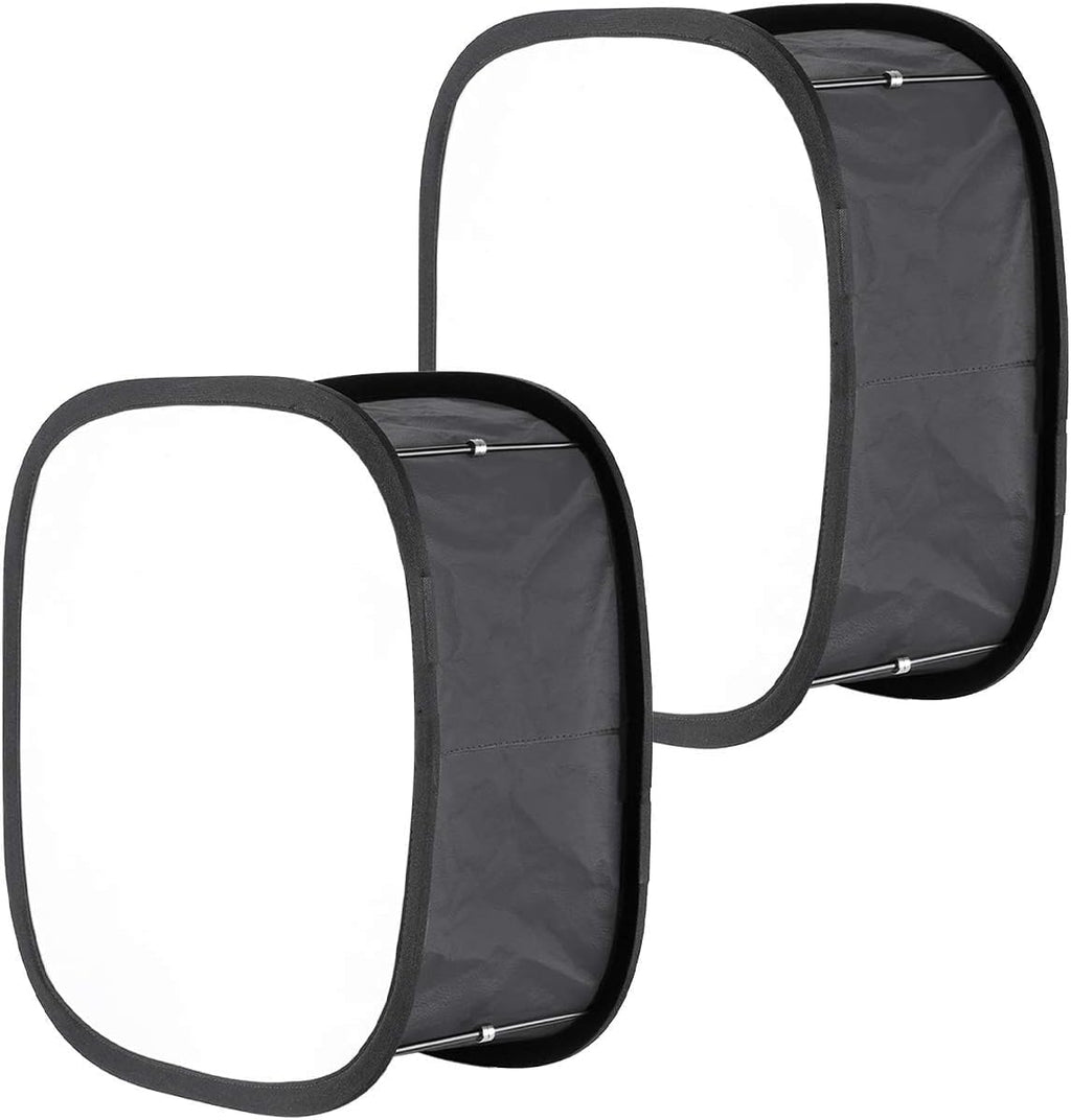 2 Pack LED Light Panel Softbox for 660 480 Video Light | Outer 16.3"x6.5", Inner 9.8"x8.7", Foldable Diffuser