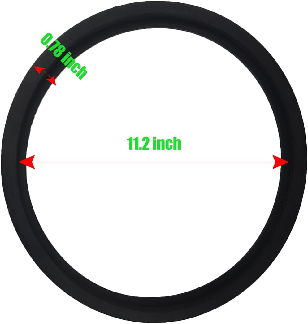 DD62-00050A Dishwasher Sump Gasket Replacement for Samsung – Black Rubber Seal Ring, OEM Fit for Samsung Dishwasher DW80R5060US,DW80J3020US,DMT800RHS Series