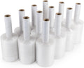 5" x 1000' Stretch Wrap Mini Roll, 80 Ga (12-Pack) - USA-Made
