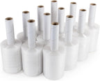 5" x 1000' Stretch Wrap Mini Roll, 80 Ga (12-Pack) - USA-Made