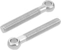 uxcell M12 x 80mm 304 Stainless Steel Machine Shoulder Lift Eye Bolt Rigging 5pcs