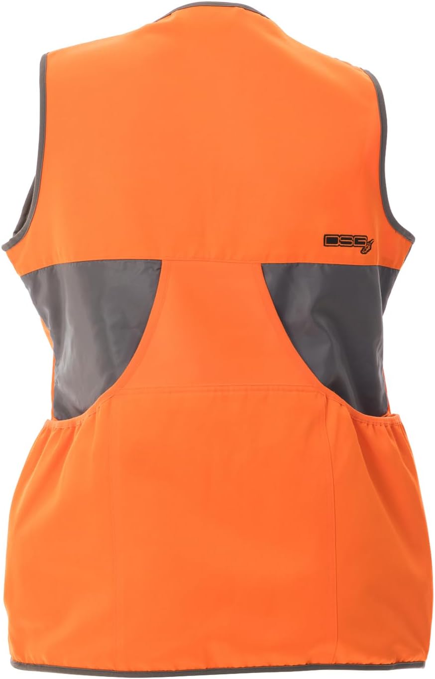 DSG Outerwear upland hunting vest insulated quick dry | Pheasant hunting vest includes padded shoulders a large built