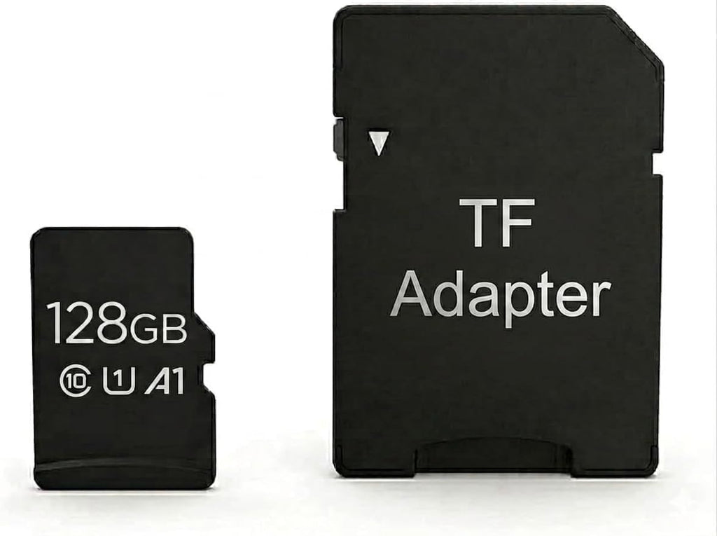 TF Micro Memory Card 128GB with Card Adapter Class 10 (1, 128gb)
