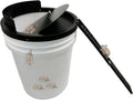 Bucket Lid Mouse Trap Metal 5 Gallon Bucket lid,Strong Metal Material that Cannot be Bitten, auto Reset, Repeat