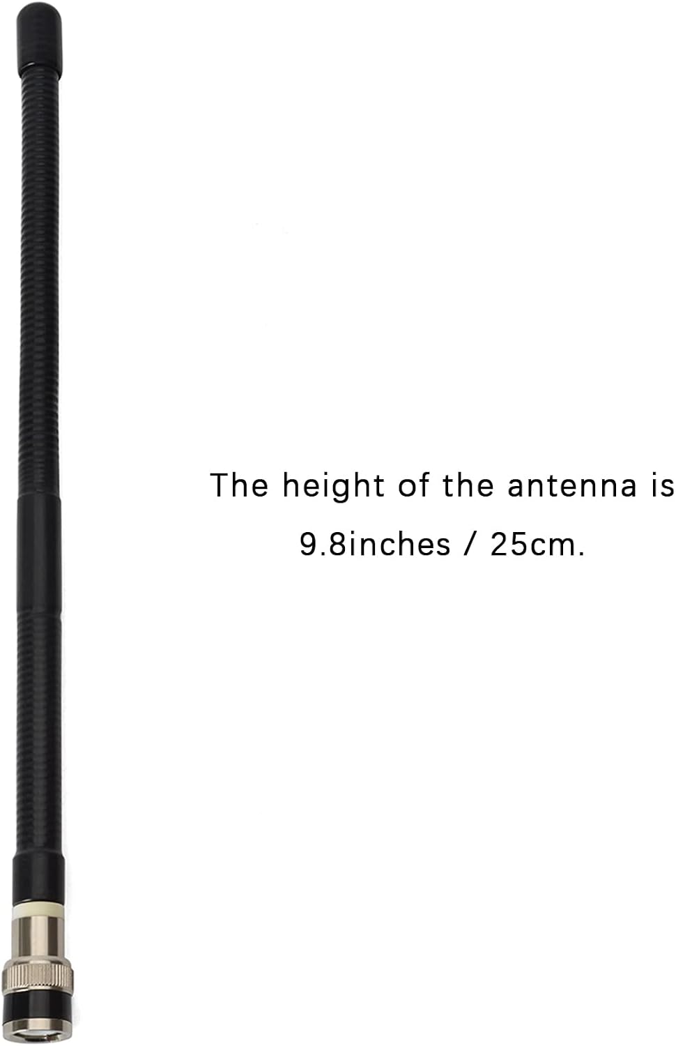 CB Radio Antenna for Handheld CB Radios, 26-29MHz 9.8inches Replacement Antenna with BNC Connector Compatible with