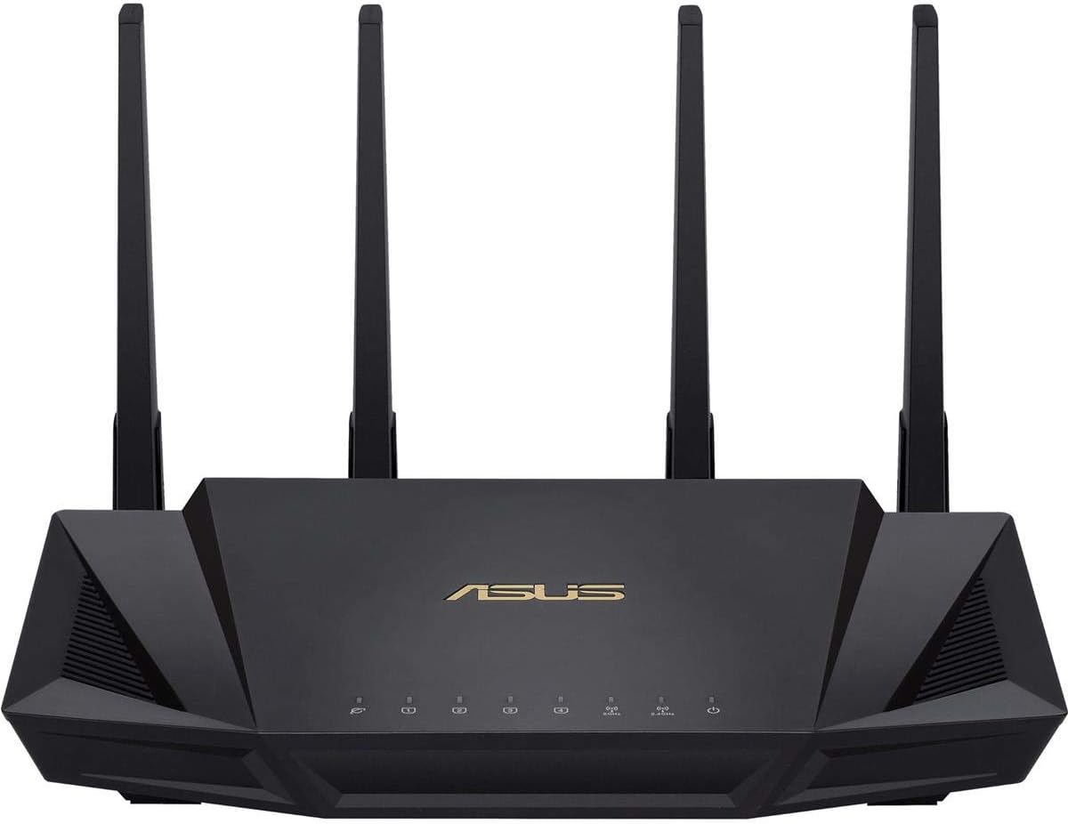 RT-AX58U Dual Band WIFI Router (RT-AX3000) (Renewed)