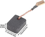 N257540 Carbon Brushes Fits DeWalt DWE402 DWE402N DWE402W Angle Grinder Replace Part (2-PK)