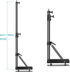 Wall Mounting Boom Arm with Triangle Base for Photography Studio Video Strobe Light Monolight Softbox Umbrella