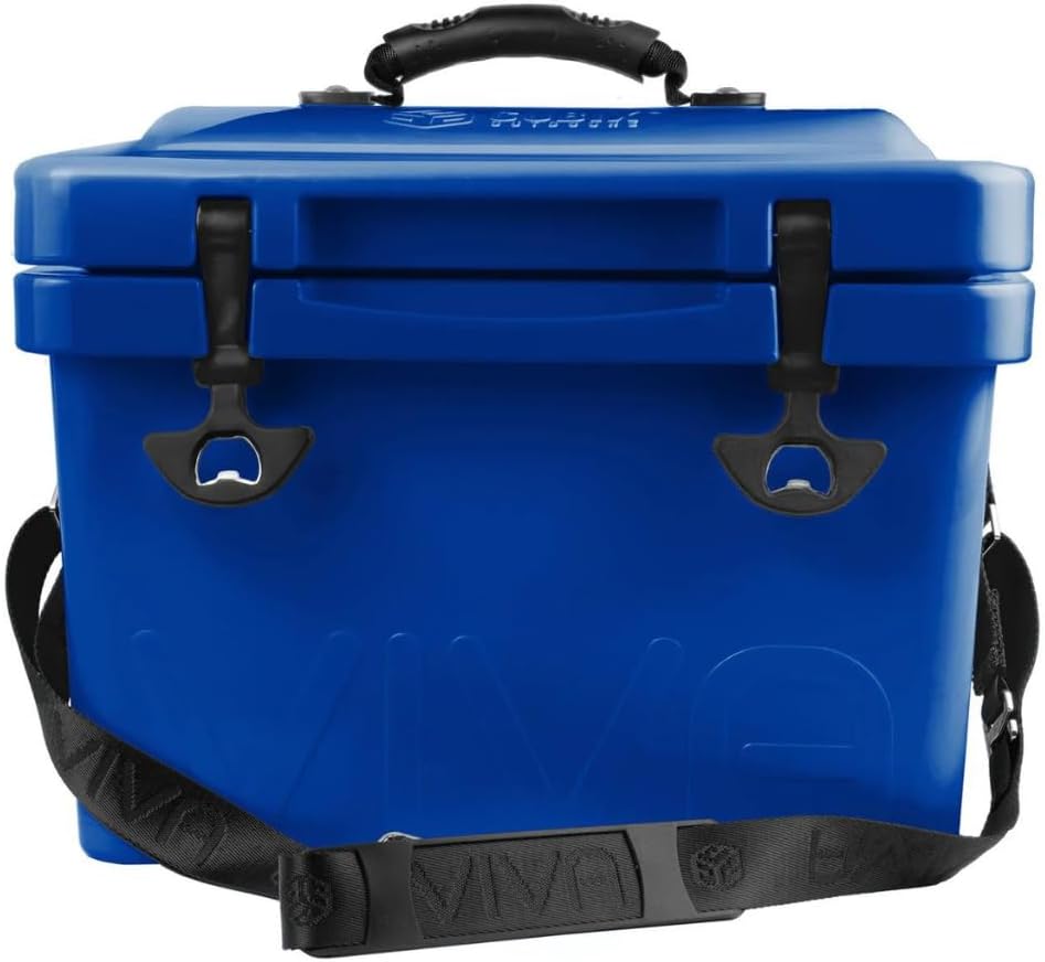 Viva 14QT Portable Hard Cooler – On‑The‑Go Personal Ice Chest for Everyday Use, Beach, Sports, Camping & Picnics