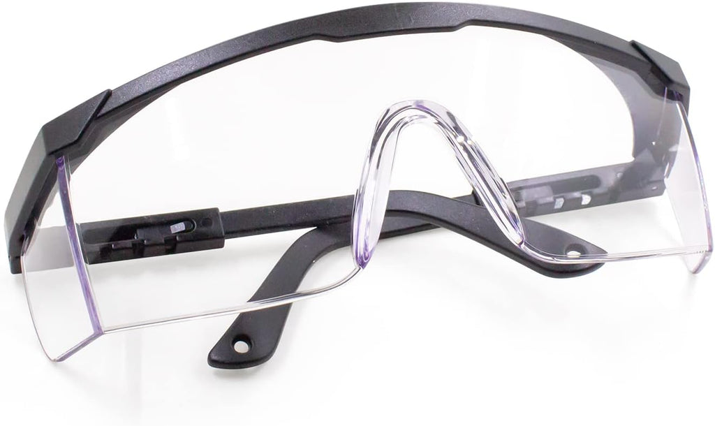 Safety Glasses For Men and Women, Anti Fog Work Glasses for Adjustable Frames and Side Protection