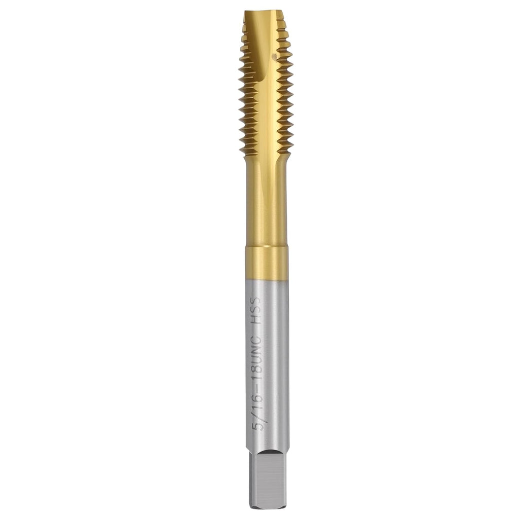 5/16-18 UNC Spiral Point Tap M2 High Speed Steel JIS Standard