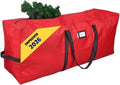 Heavy Duty Christmas Tree Storage Bag | Fits Up to 9 Ft. Tall Disassembled Tree | 25" Height X 20" Wide X 65" Long |