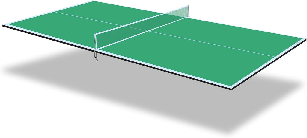 Ping Pong Table Top for Billiard Table, 7FT/8FT/9FT Foldable Table Tennis Table Topper for Pool Table, Indoor Outdoor