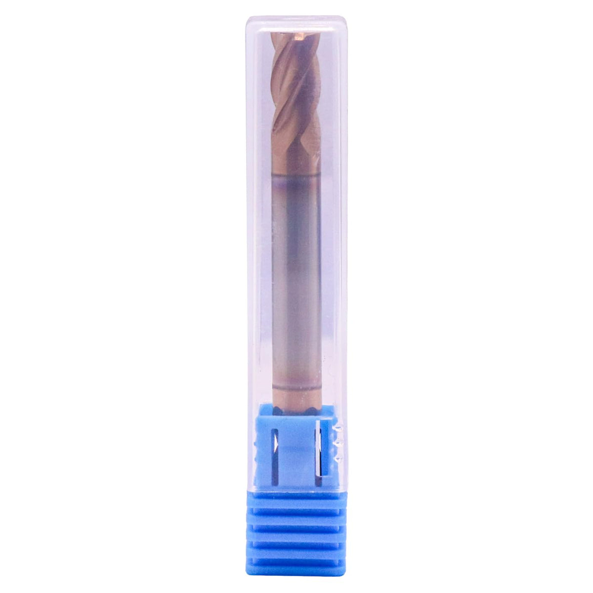 1/4" 4 Flute Solid Carbide Square End Mill, Double End, TiSiN Coated