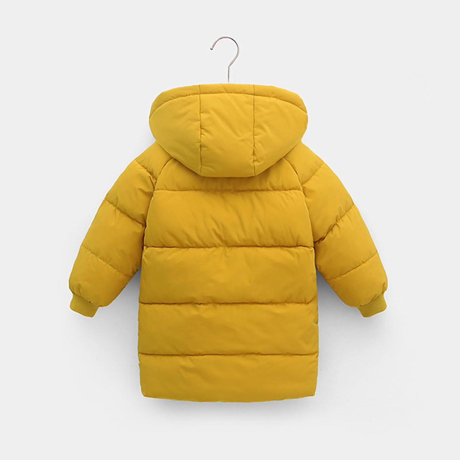 Girls Winter Coat - Heavyweight Quilted Sherpa Lined Parka Puffer Jacket Kids Warm Comfy Hooded Outerwear