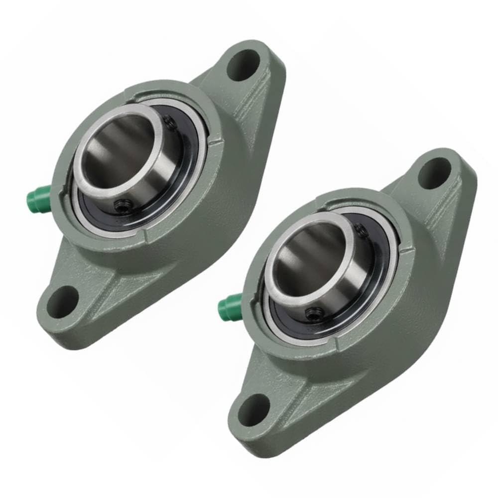 UCFL201-8 Premium 2 Bolt Flange Bearing 1/2" Bore Self-Alignment Farm Machinery Conveyor Manufacturing Equipment