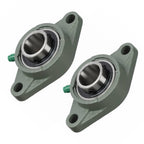 UCFL201-8 Premium 2 Bolt Flange Bearing 1/2" Bore Self-Alignment Farm Machinery Conveyor Manufacturing Equipment