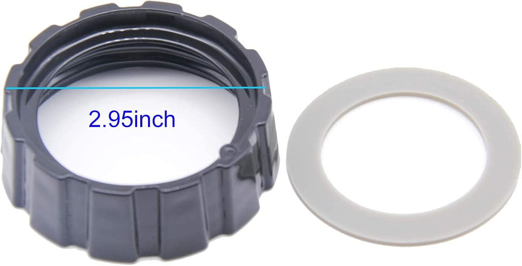 Black Blender Base Bottom Screw Cap,1Pc Blender Gasket Rubber Gasket Seal Replacement for Hamilton Beach Blender