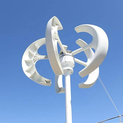 Vertical Wind Turbine Generator Kit for Home Use - 400W to 1200W, 12V/24V Efficient Windmill, Compact Renewable