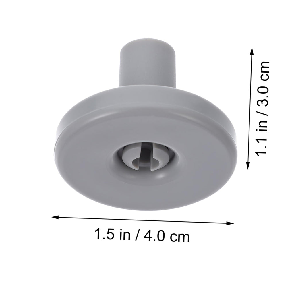 10pcs Lower Dish Rack Wheel Replacement for Dishwasher Basket ABS