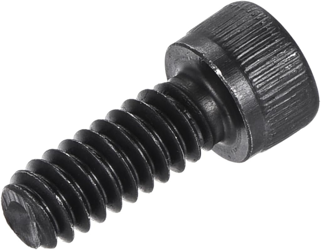 uxcell #10-24x1/2" Hex Socket Head Cap Screw Bolts 12.9 Grade Alloy Steel 25pcs