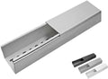 Electriduct 2" x 2" Solid Wall Wire Duct PVC Cable Raceway 6.56FT x 6 Sticks (39 Feet) Gray