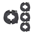 5/8" Bore OD 1-5/16" Shaft Collars Double Split Black Oxide Set Screw Style 4Pcs