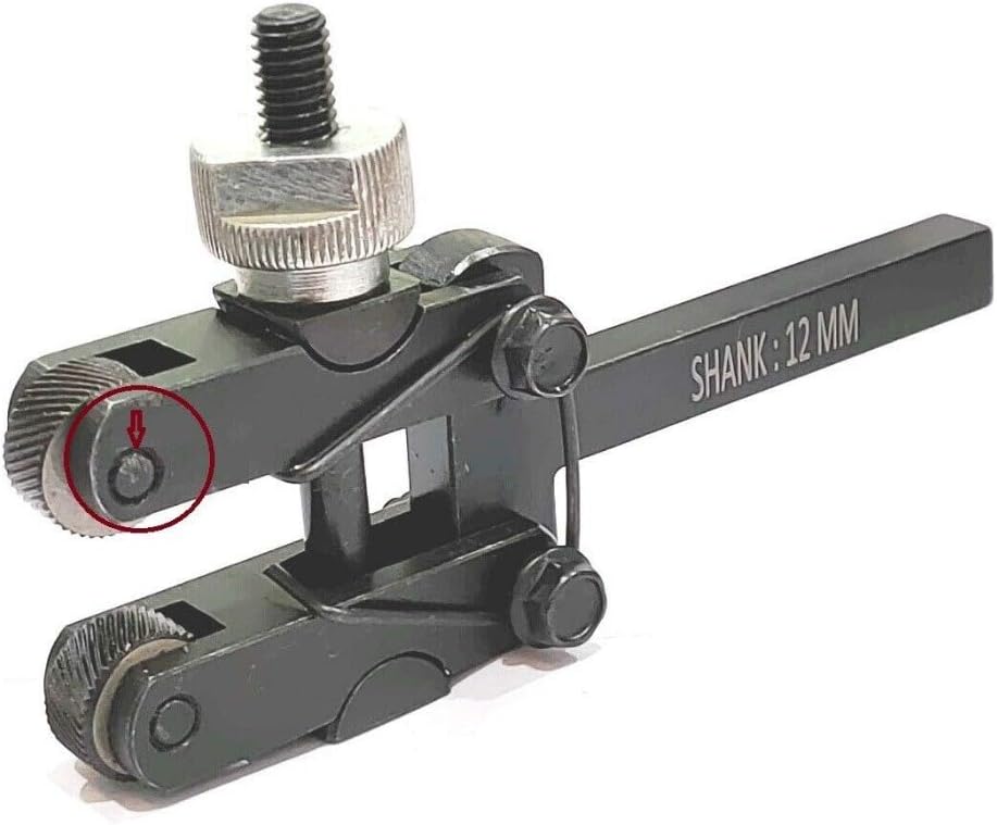 Clamp Type Knurling Tool 3-25 mm Capacity- 12 mm Shank