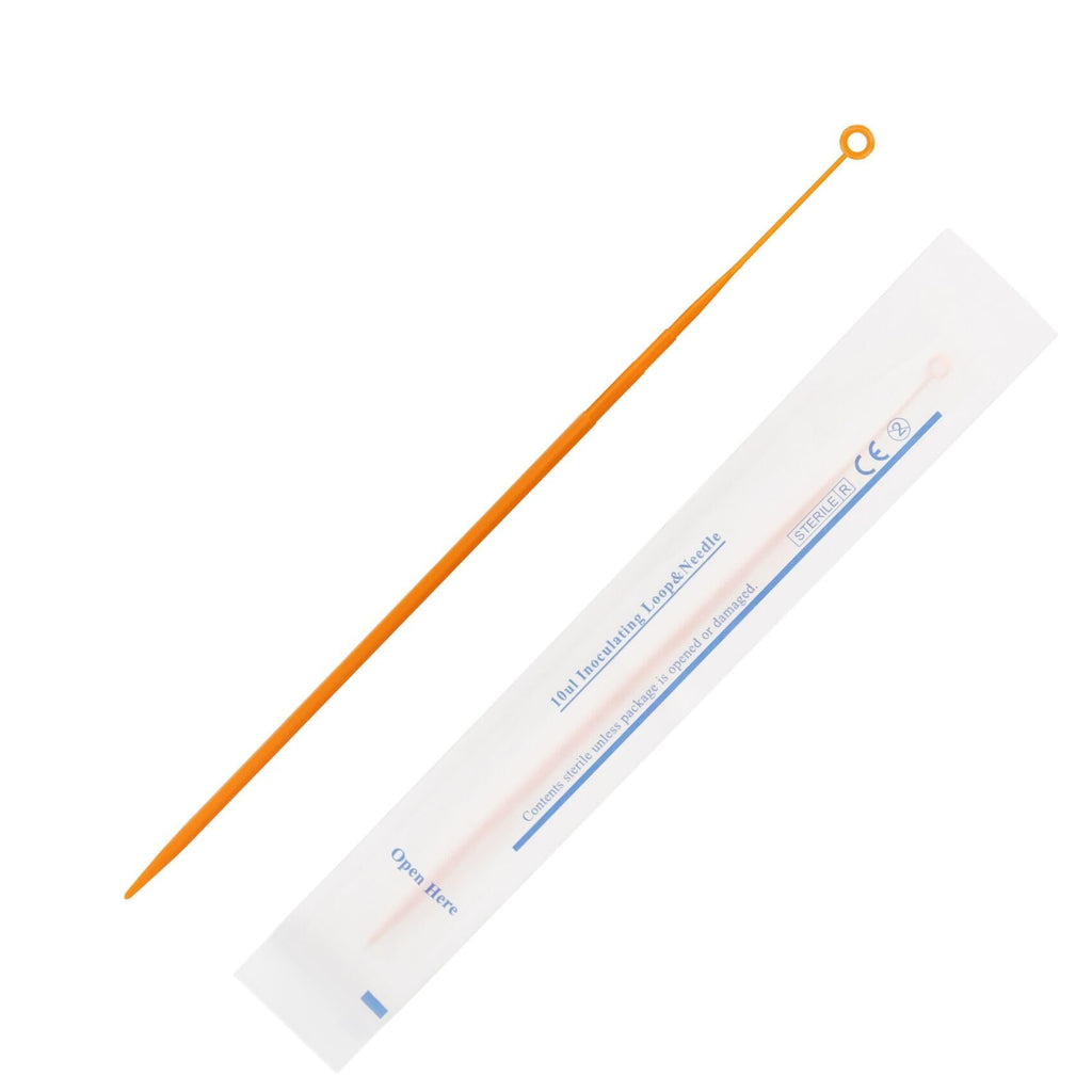 10μl Sterile Inoculating Loop, Individually Wrapped, 100 Pcs