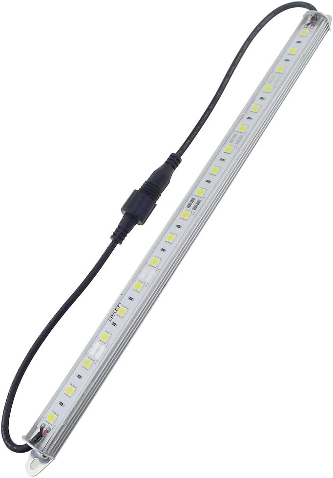 12" Blue 460nm LED Aquarium Fish Tank Light SMD5050 Waterproof IP67