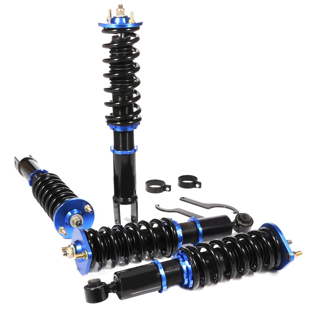 SCITOO Coilover Suspension Shock Strut Kit Compatible with 90-96 for Nissan