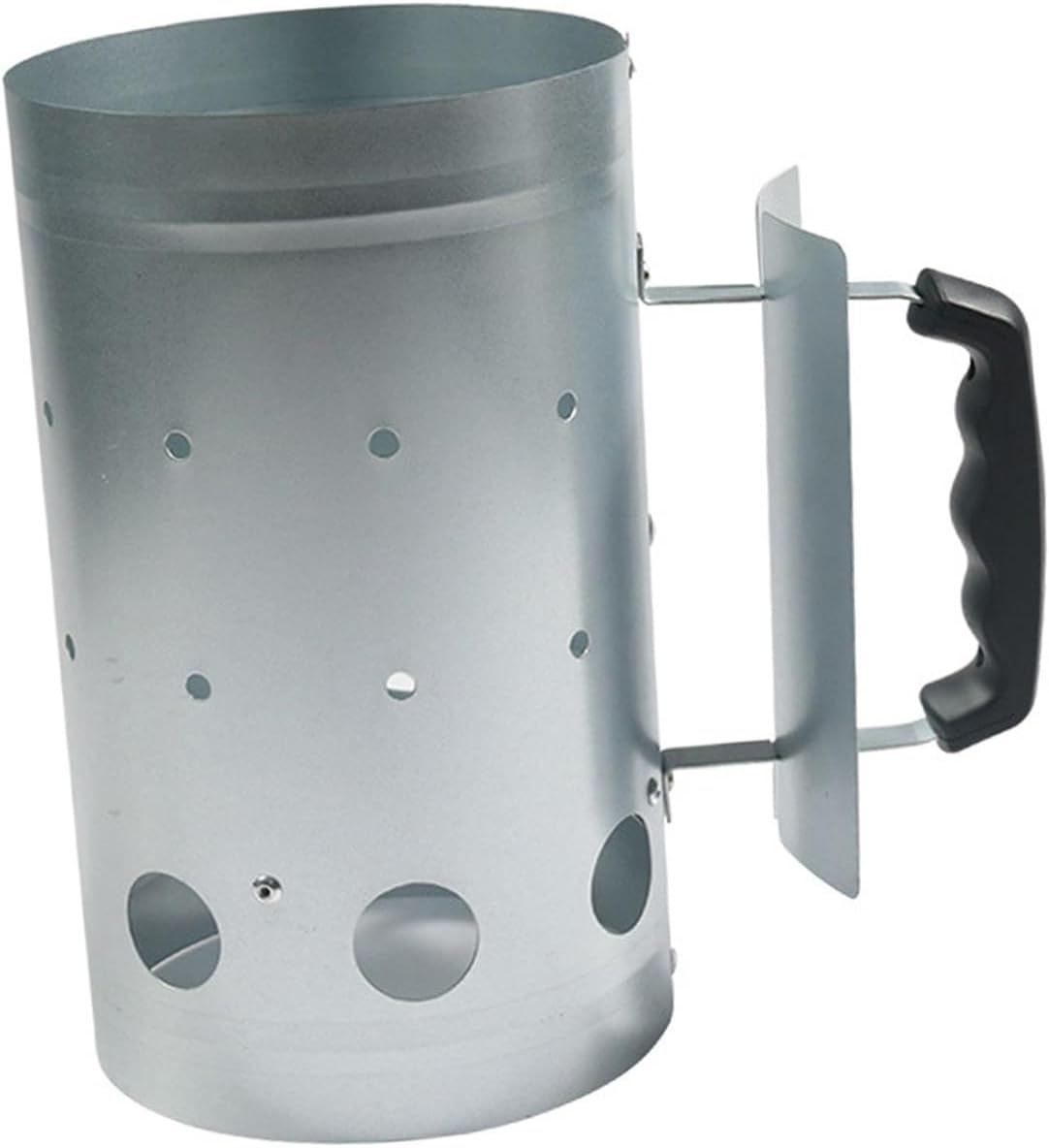 Charcoal Chimney Starter, Stainless Steel Fast Fire BBQ Charcoal Burner Bucket with Heat-Insulated Handle for Camping