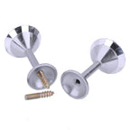 4 Pieces Shiny Clear Diamond Crystal Goblet Shape Curtain Holdbacks Curtain Buckle Wall Hooks Coat Hangers Drapery