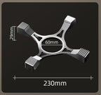 IEUYO Cast Iron Wok Support Ring Stand Burner Ring for Gas Stove Rack