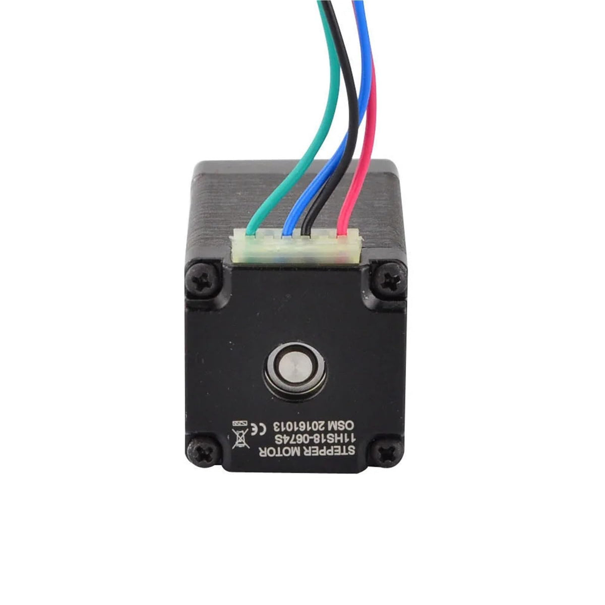 CPBGXJZD Nema 11 Stepper Motor Bipolar 1.8deg 10Ncm 0.67A 28x28x45mm 4 Wires for DIY CNC 3D Printer