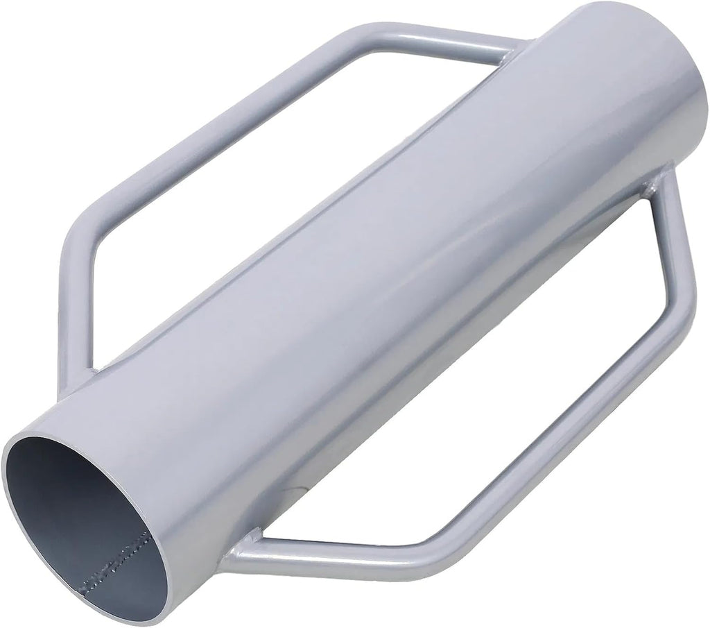 Heavy Duty Metal Fence Post Driver, 30 lb T Post Pounder with Handle, Steel Construction, Grey, 23.5 x 13 x 5.5 Inches