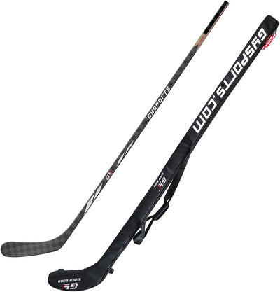 Ice Hockey Stick Senior Professional 100% Carbon Fibre Hockey Stick Adult 66"" Length, Shaft Woven UD 24K / Fle 75